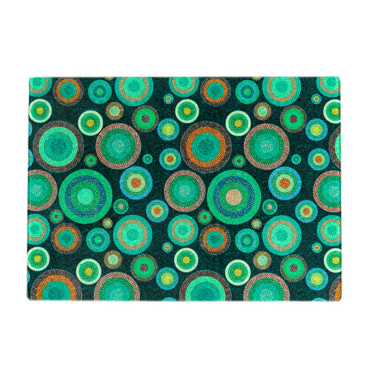 Starry Night Chopping Board - Worktop Protector - Malachite
