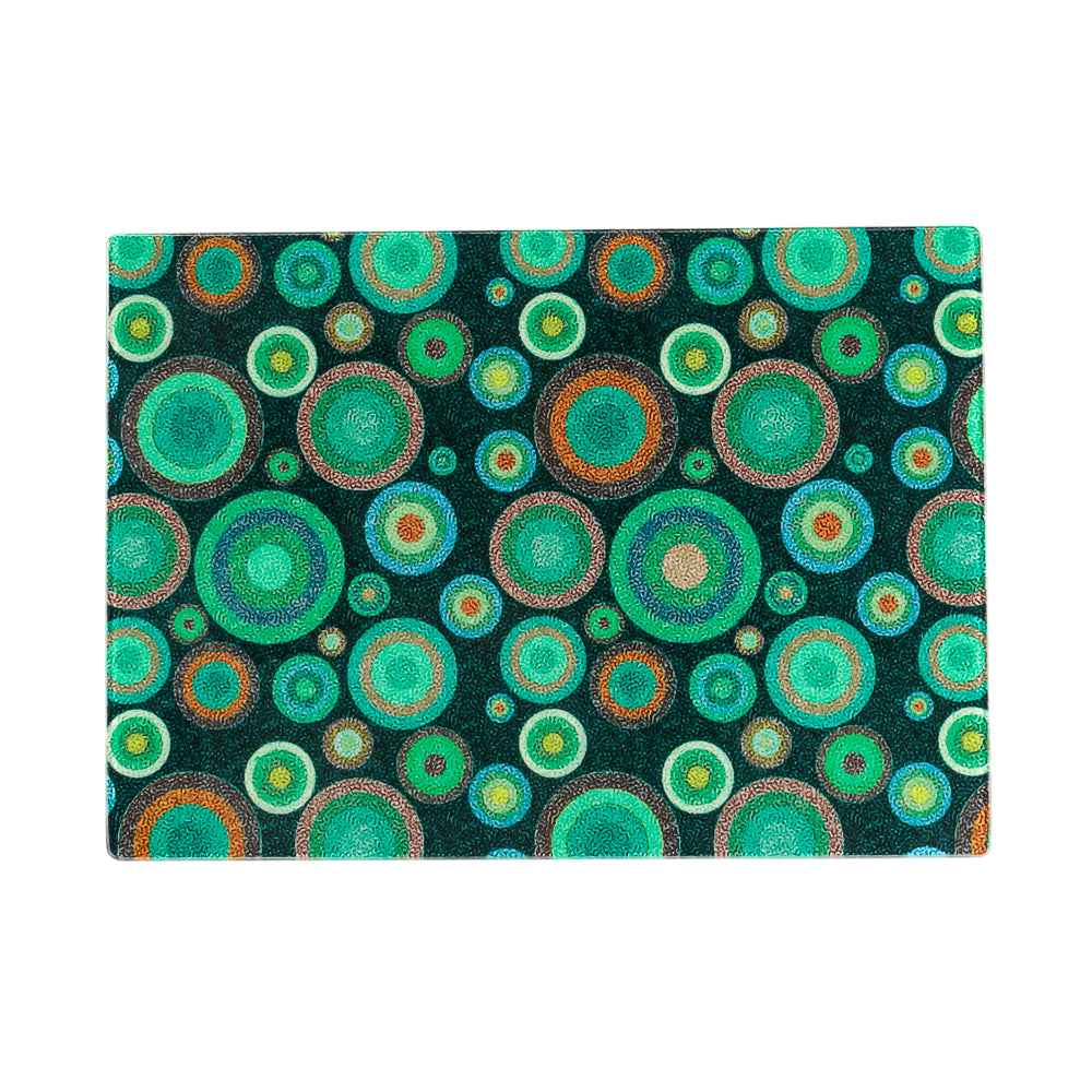 Starry Night Chopping Board - Worktop Protector - Malachite