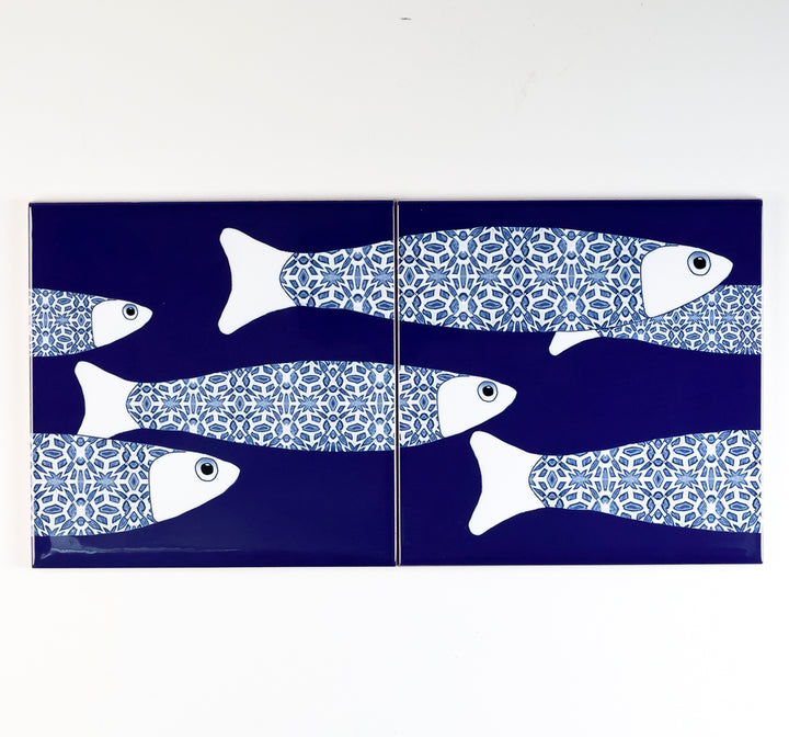 SALE - Set of 2 x 15.2cm Ocean Shoal &