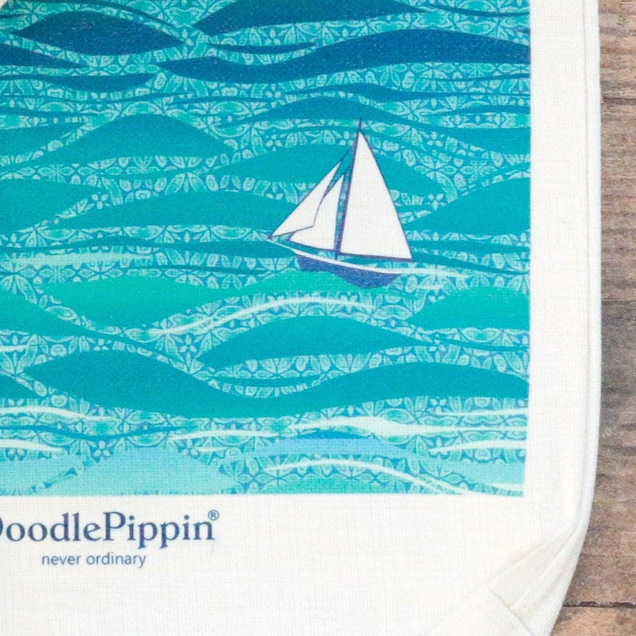 Caribbean Sailing Tote Bag
