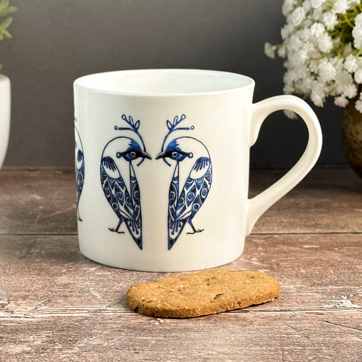 Blue Lovebirds Mug