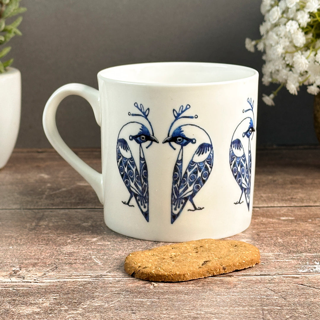 Blue Lovebirds Mug