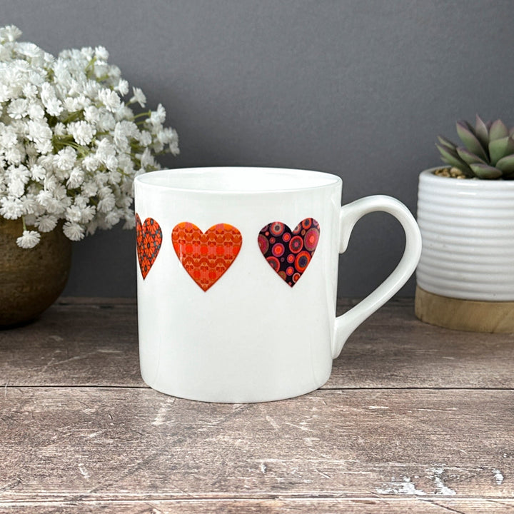 Flower Heart Mug