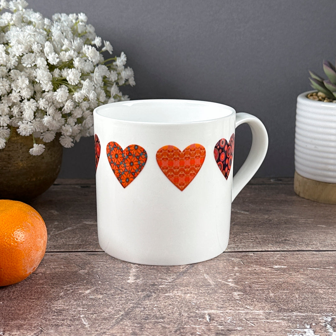 Flower Heart Mug