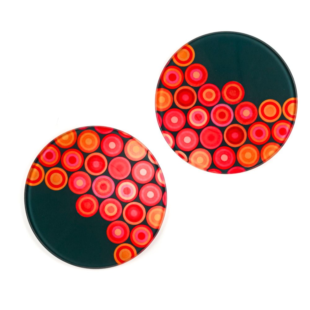 SALE: Hot Circles Coaster Set