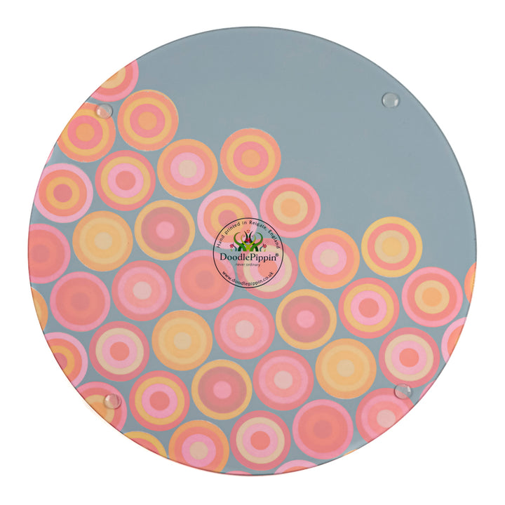 Volcanic Circles Chopping Board (circular)