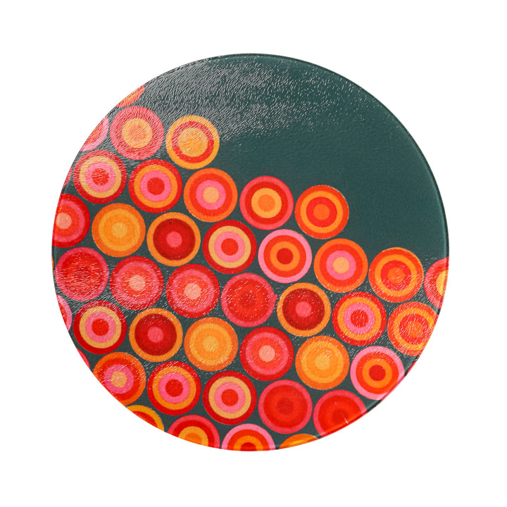 Volcanic Circles Chopping Board (circular)