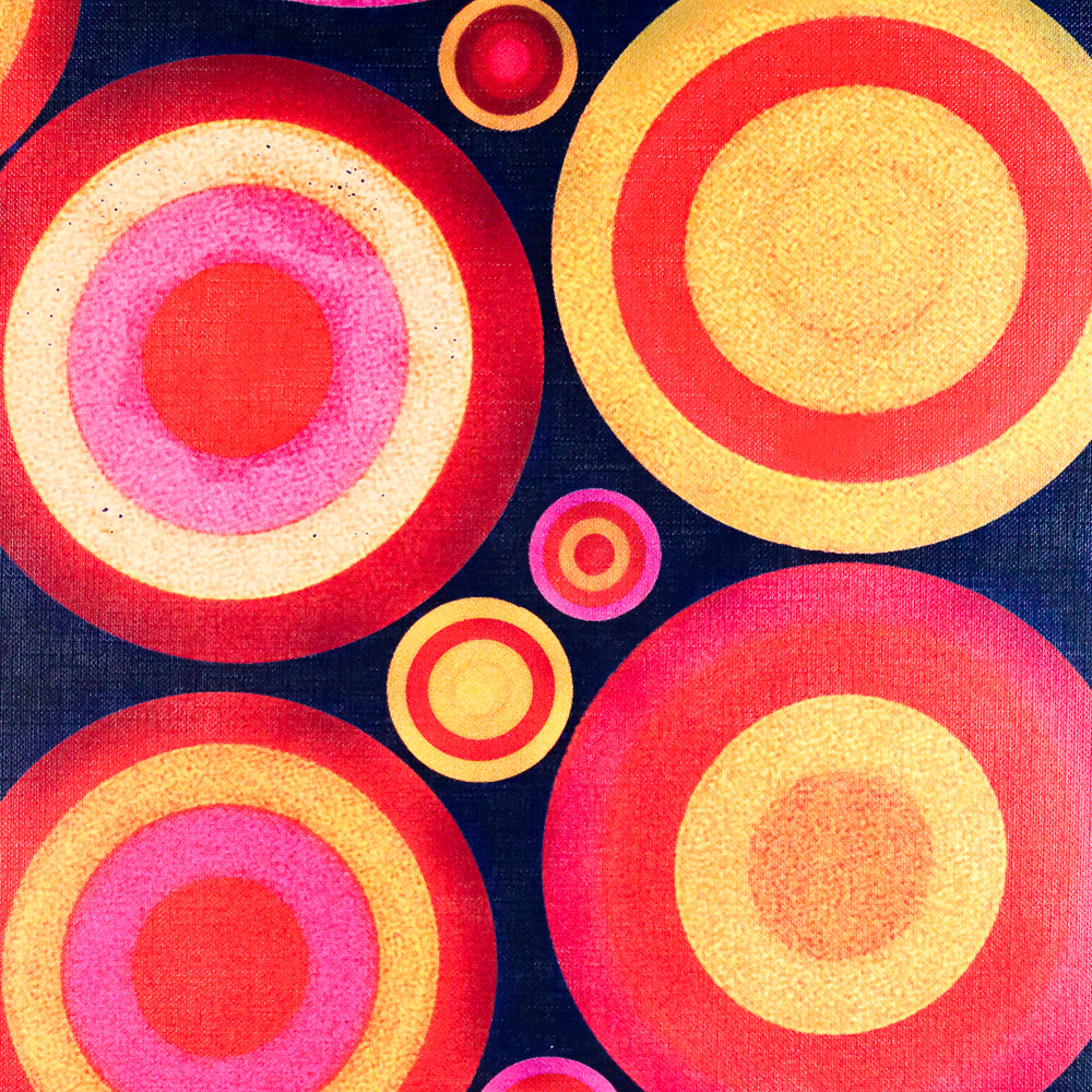 Sale - Volcanic Circles - Peel &amp; Stick Wallpaper Sample