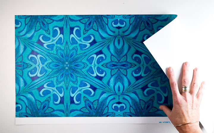 Sale - Agapanthus - Wallpaper Sample