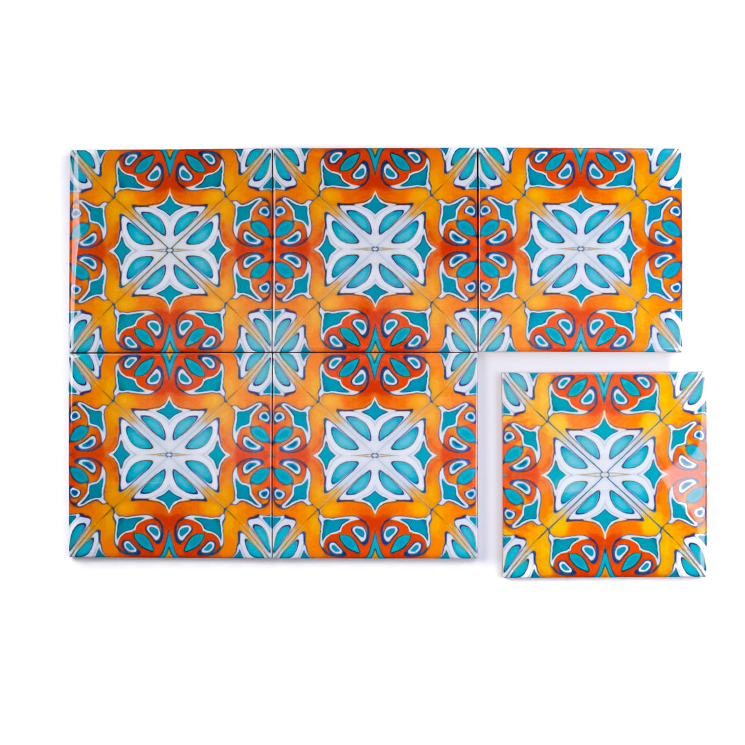 Alhambra Reversed - teal version