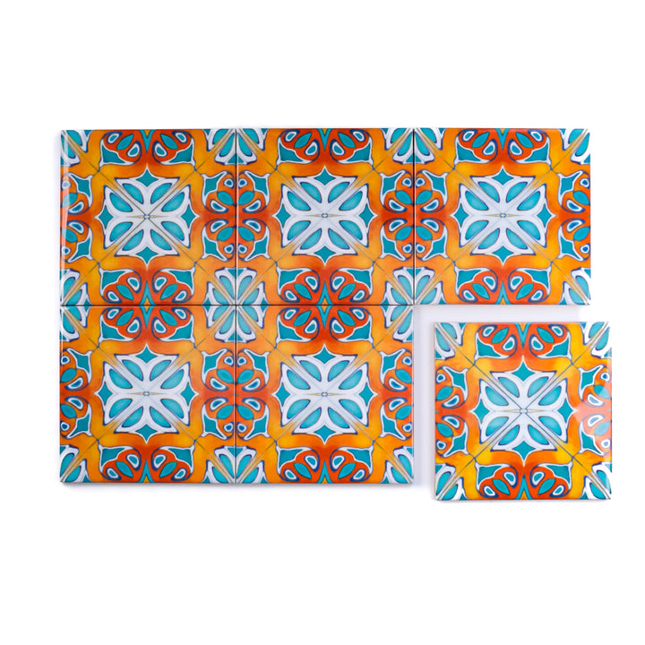 Alhambra Reversed - teal version