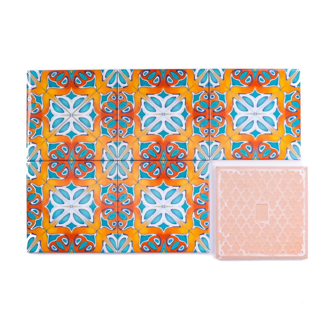 Alhambra Reversed - teal version