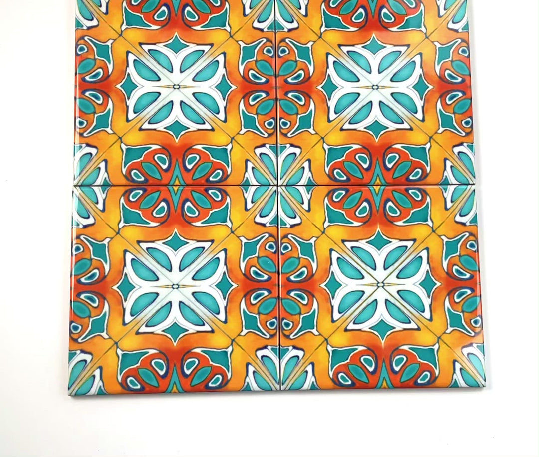 Alhambra Reversed - teal version