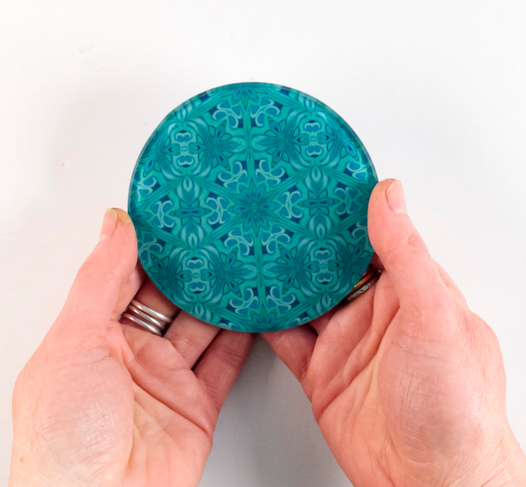 Agapanthus Coaster Set