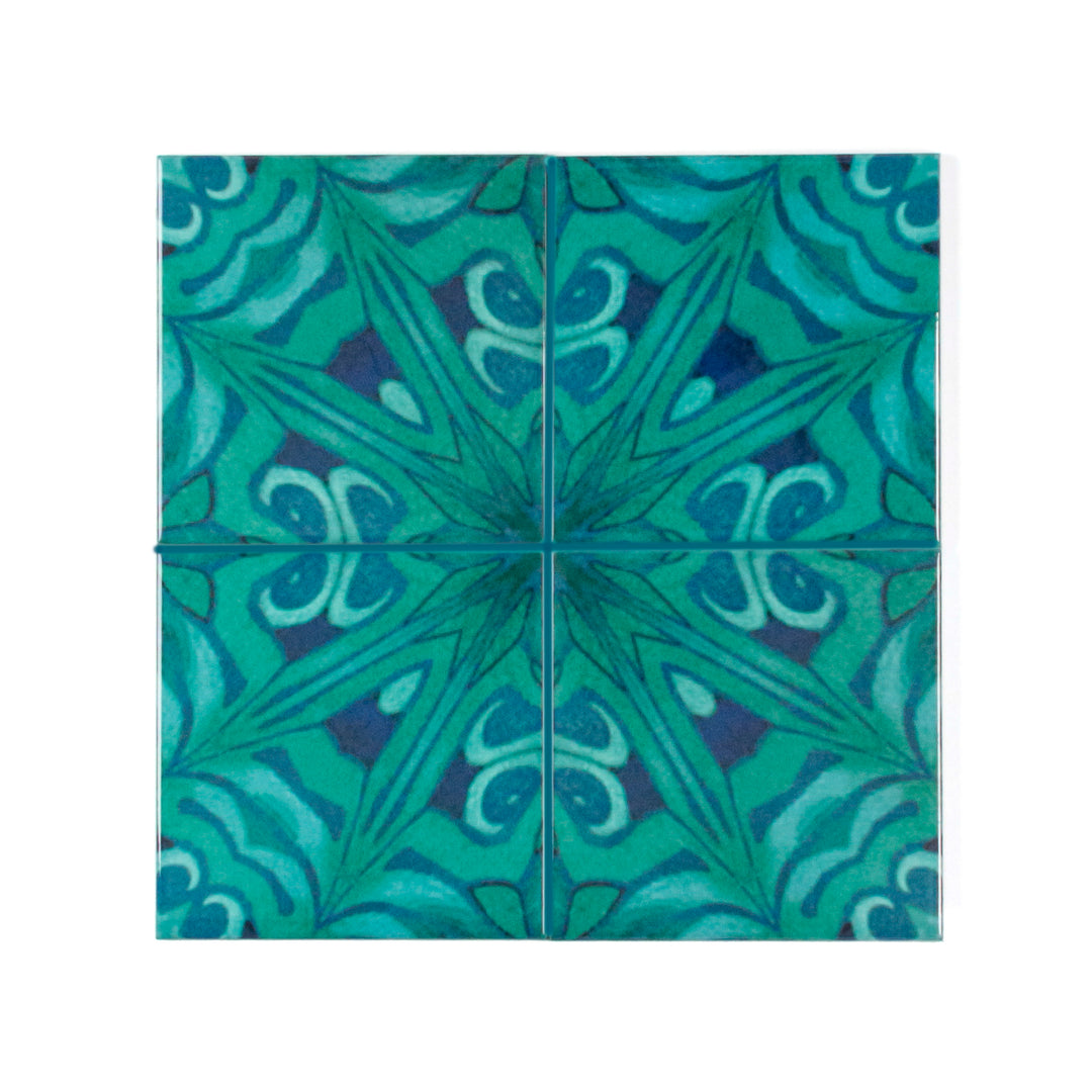 Agapanthus section tiles