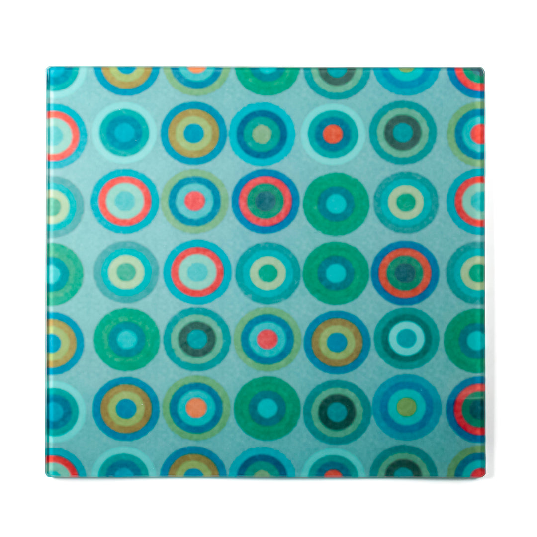 Blue Green Red Circles Worktop Protector