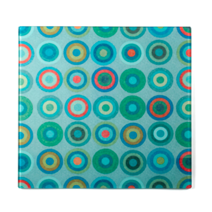 Blue Green Red Circles Worktop Protector