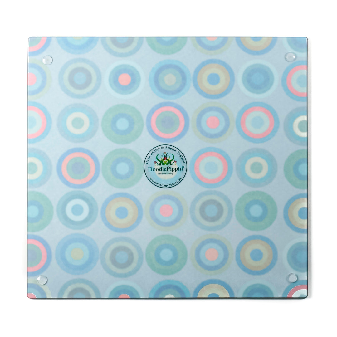 Blue Green Red Circles Worktop Protector