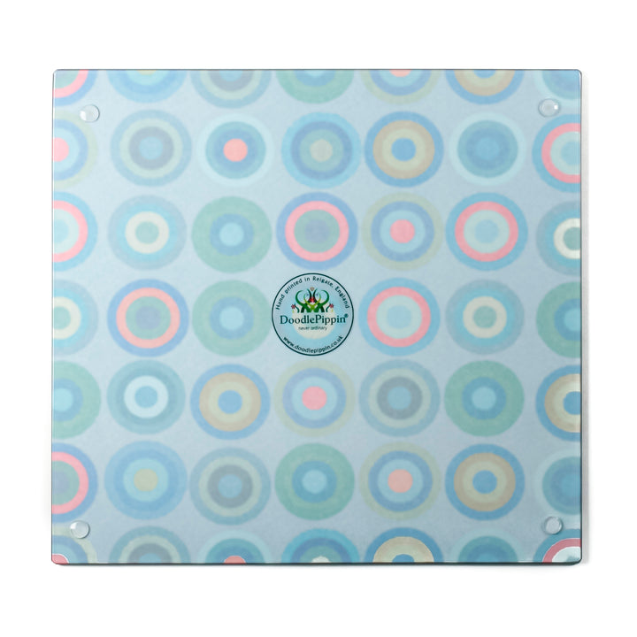 Blue Green Red Circles Worktop Protector
