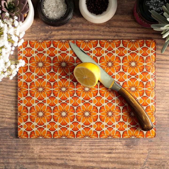 Moroccan Flower Worktop Protector