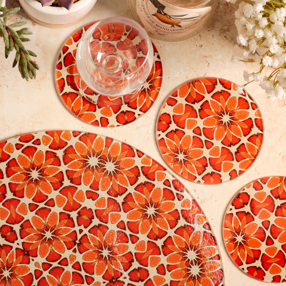 'Moroccan Flower' Chopping Board