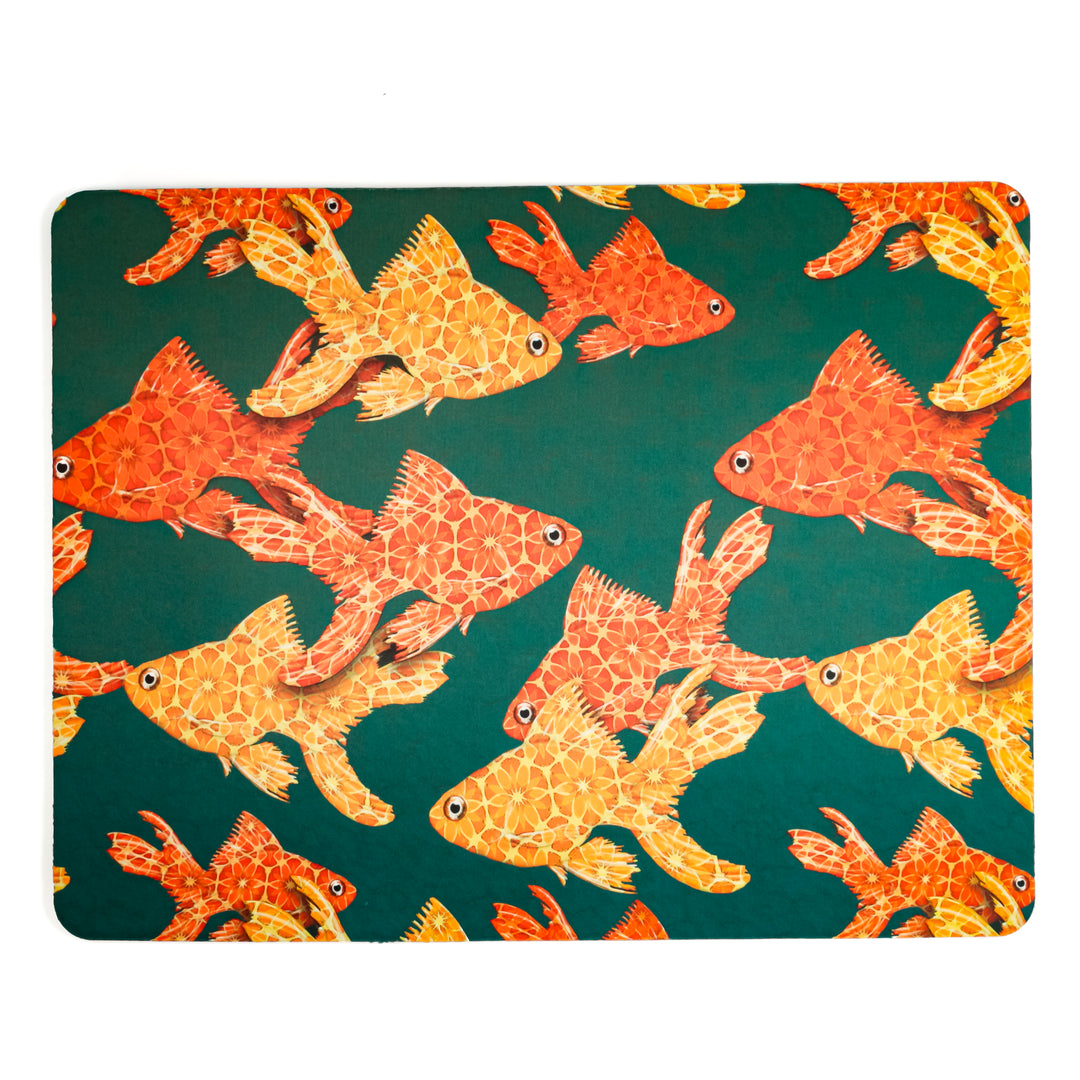 Goldfish Large Pet Food Mat