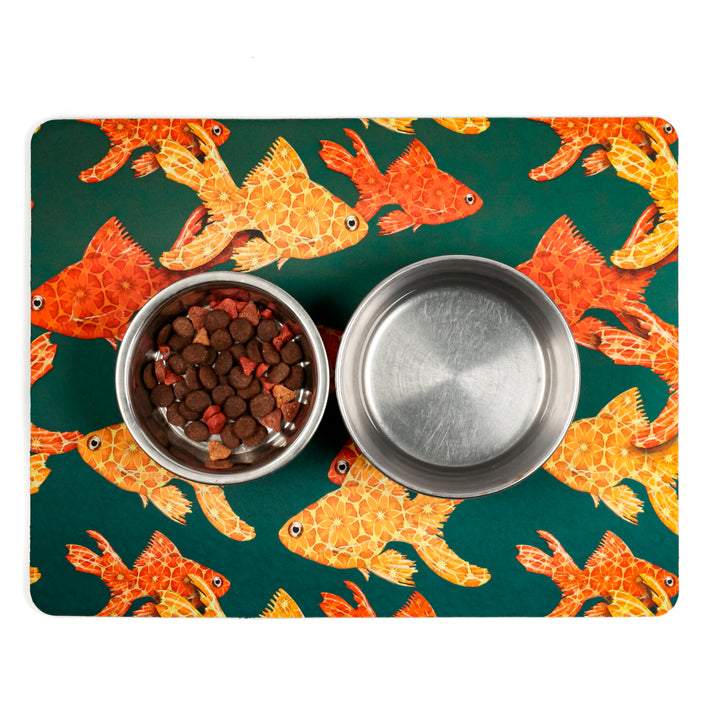 Goldfish Large Pet Food Mat