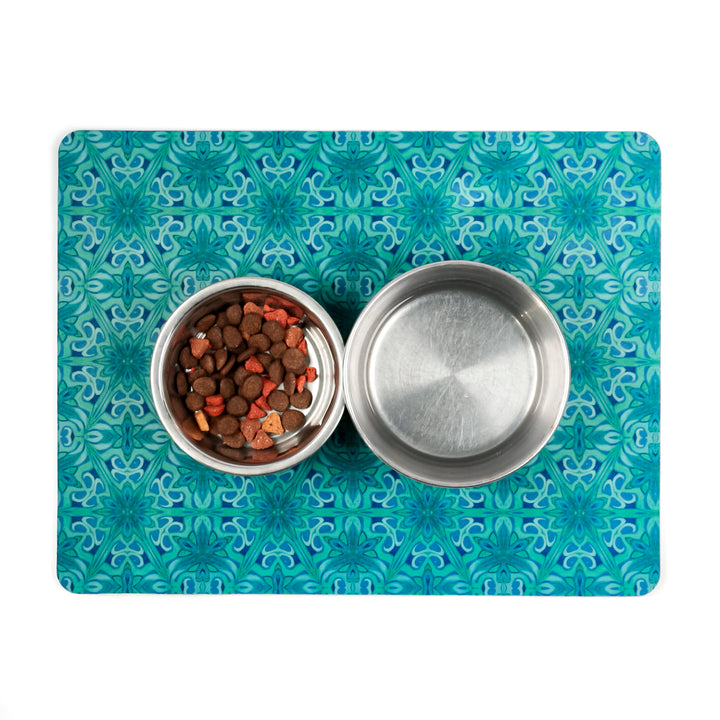 Agapanthus Pet Food Mat