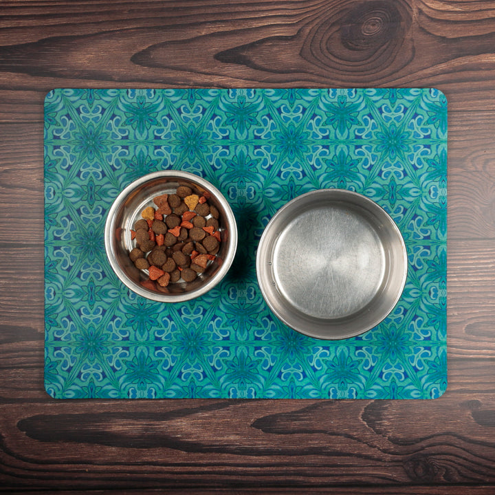 Agapanthus Pet Food Mat