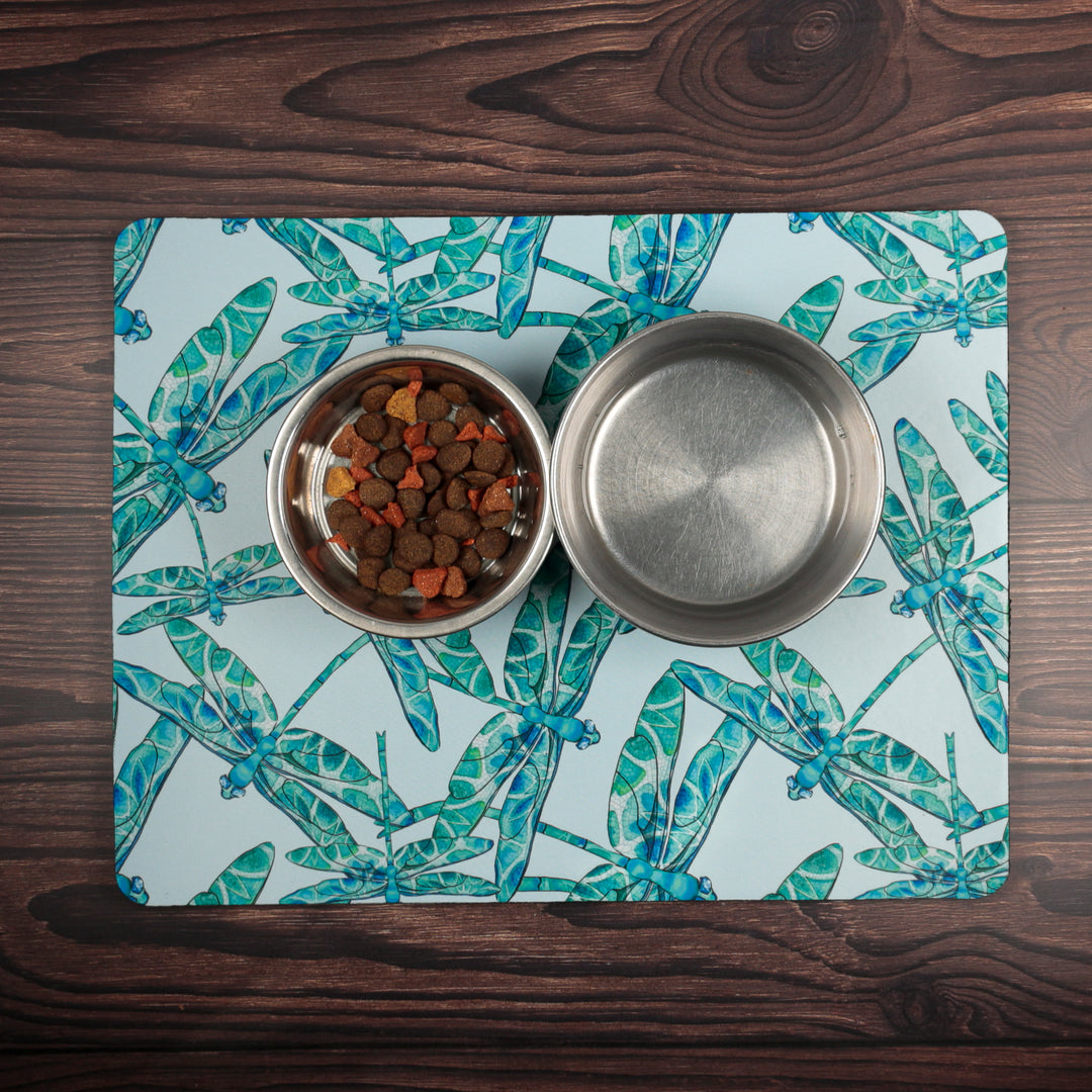Dragonfly Pet Food Mat