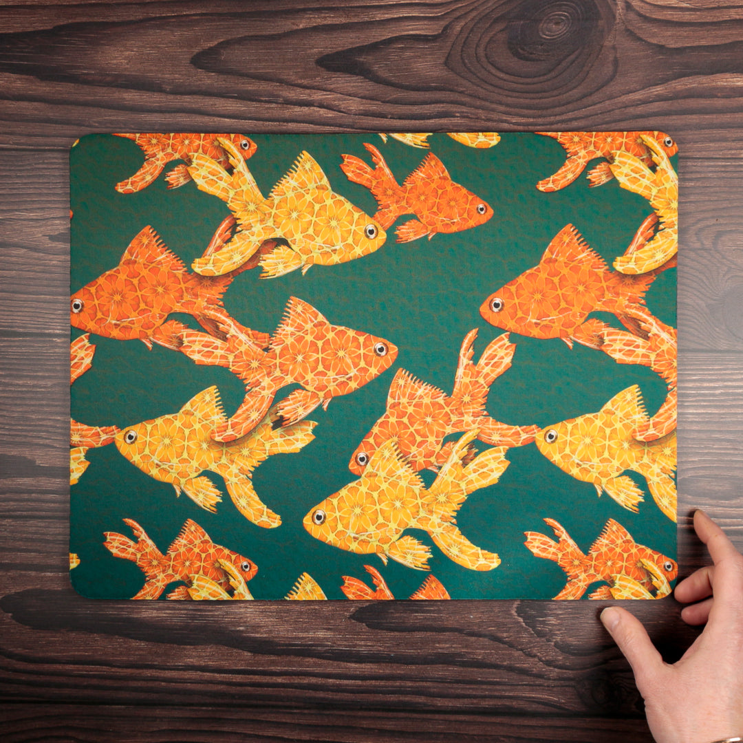 Goldfish Large Pet Food Mat