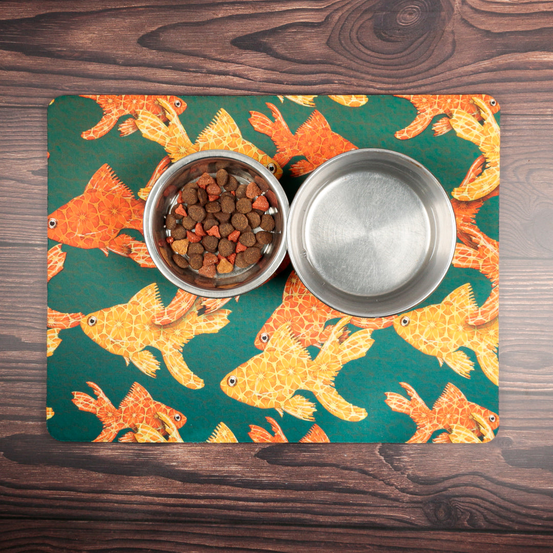 Goldfish Large Pet Food Mat