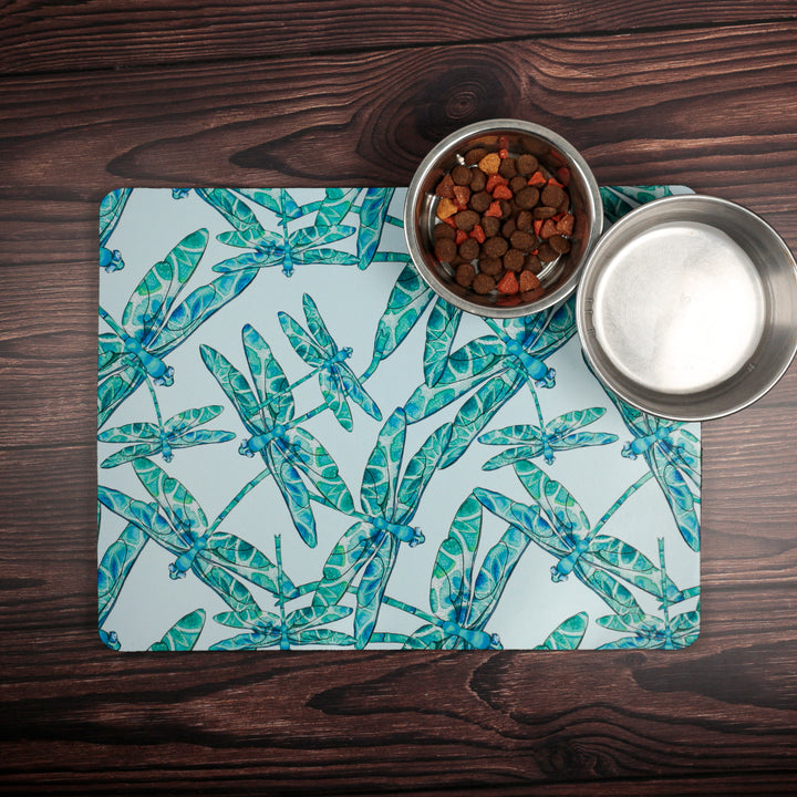 Dragonfly Pet Food Mat