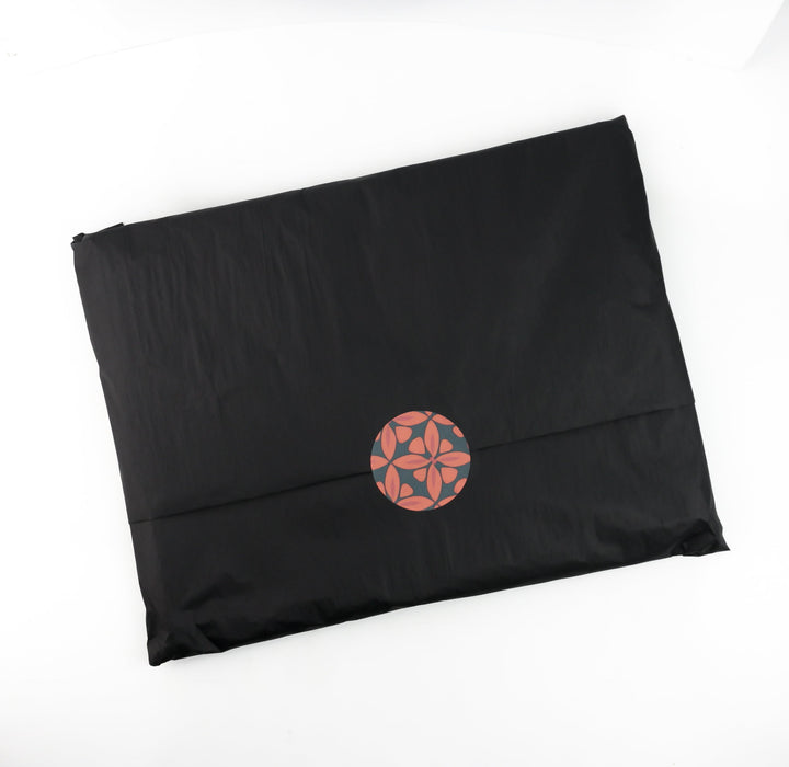 Medium Red Gold Bumblebee Fabric Placemat - DoodlePippin