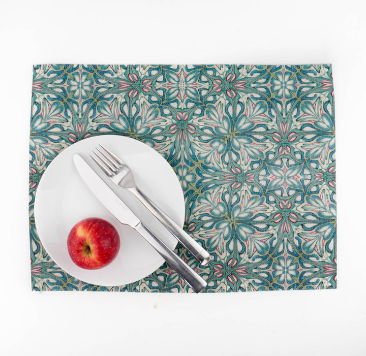 Flourishing Garden Fabric Placemat