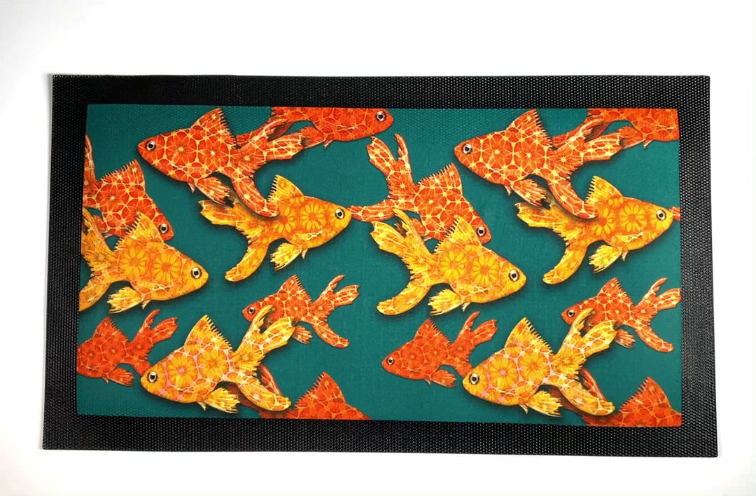 Goldfish Pet Food Mat