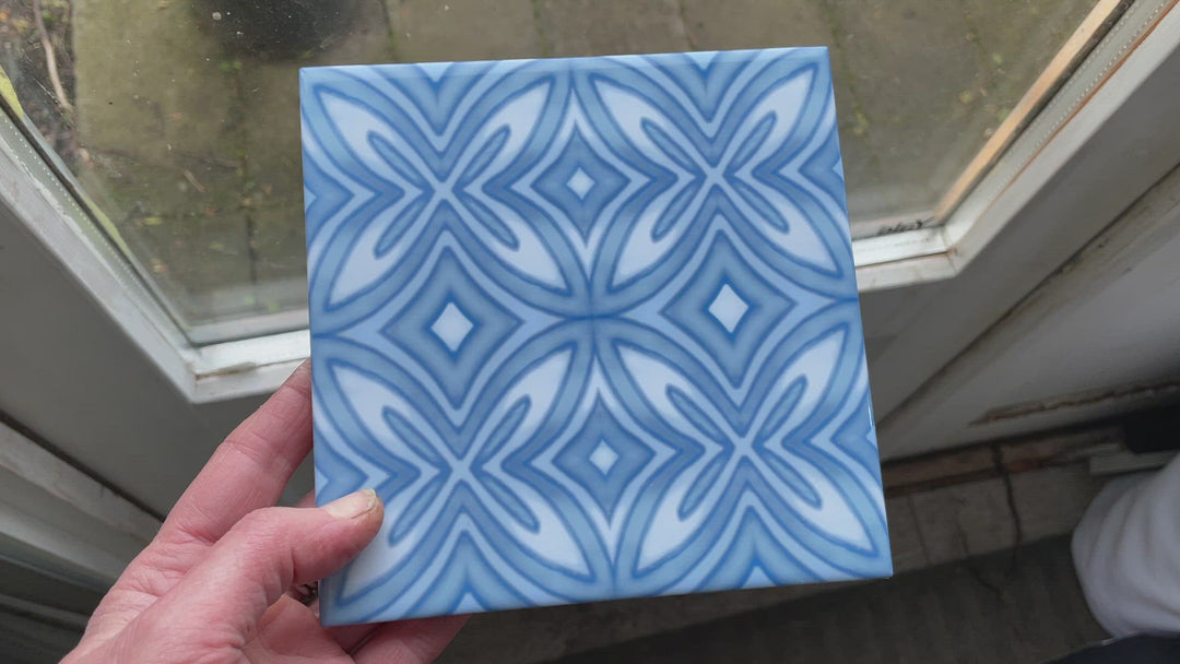 Denim Blue Star tiles