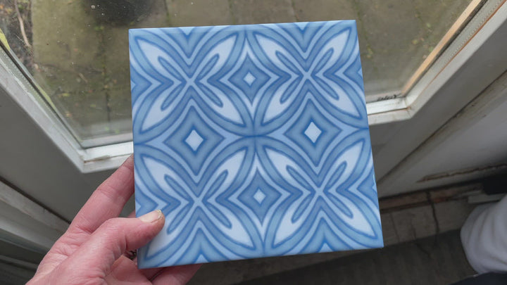 Denim Blue Star tiles