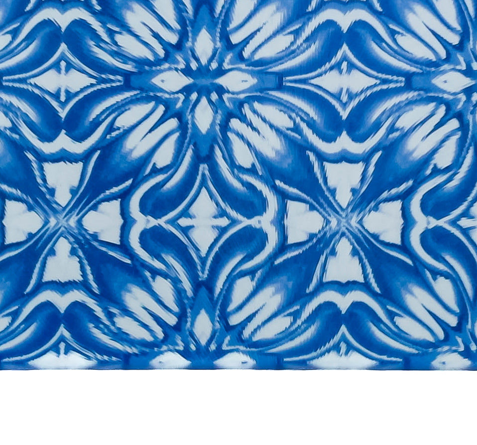 Blue Chrysanthemum Chopping Board