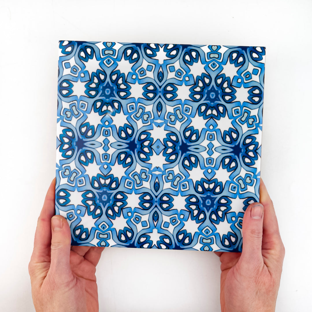Blue White Iznik - small scale