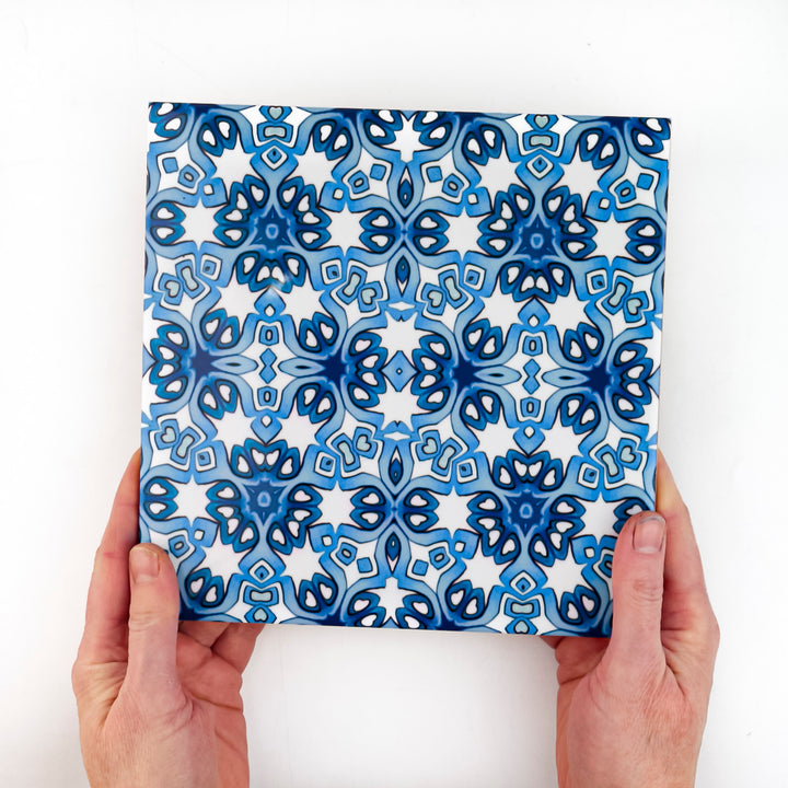 Blue White Iznik - small scale