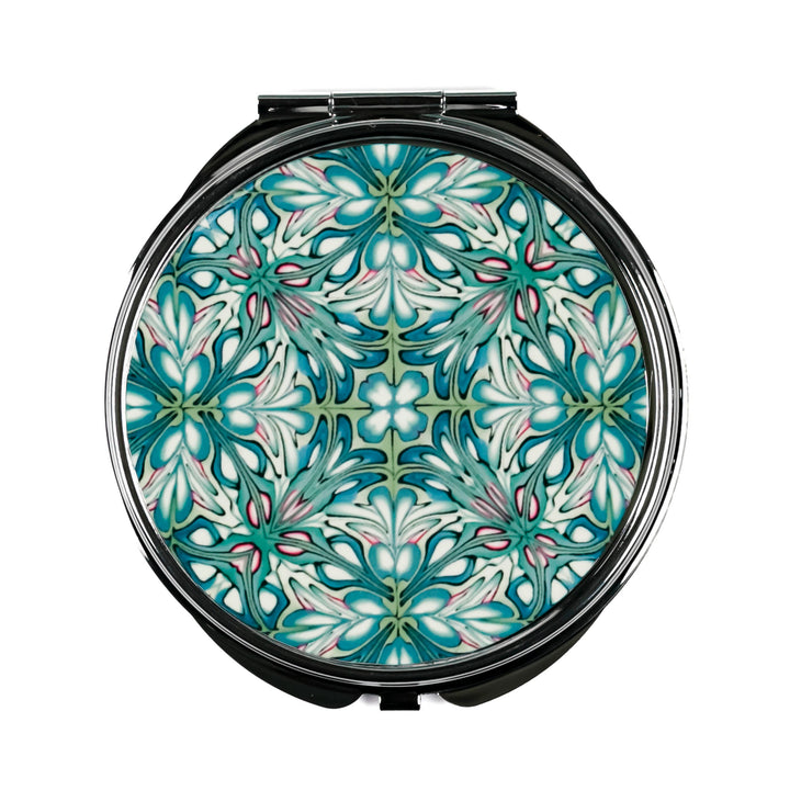 Flourishing Garden Compact Folding Mirror