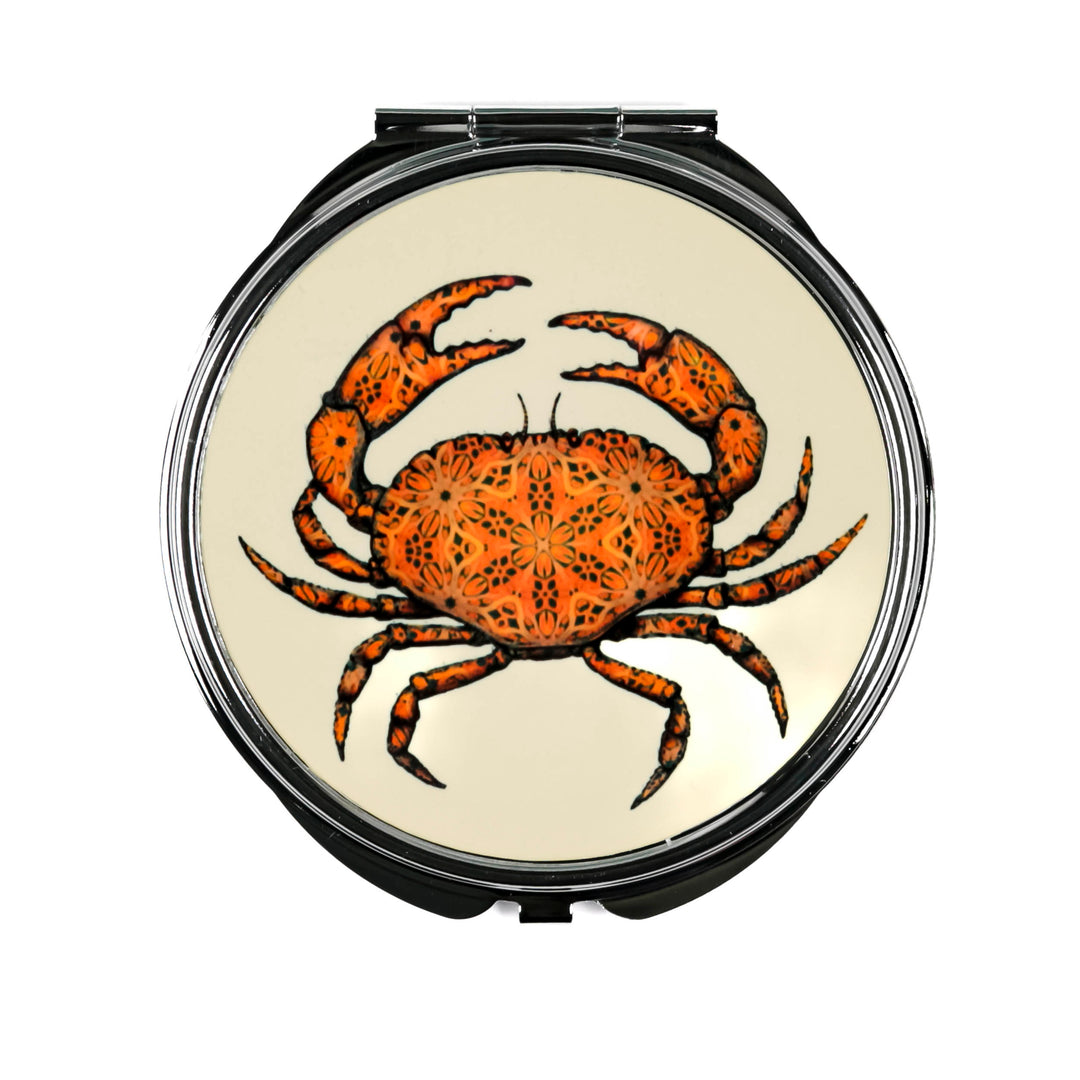 Crab Compact Folding Mirror and Lens Cloth