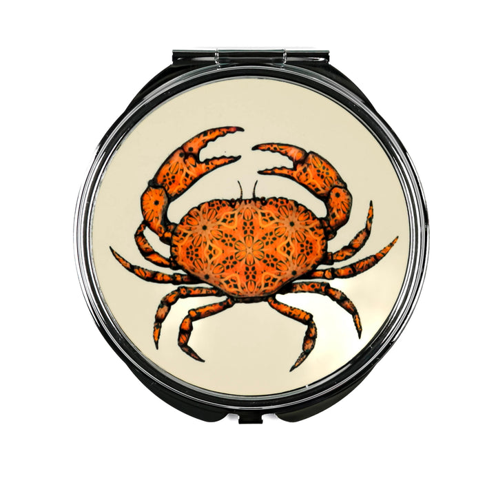 Crab Compact Folding Mirror and Lens Cloth