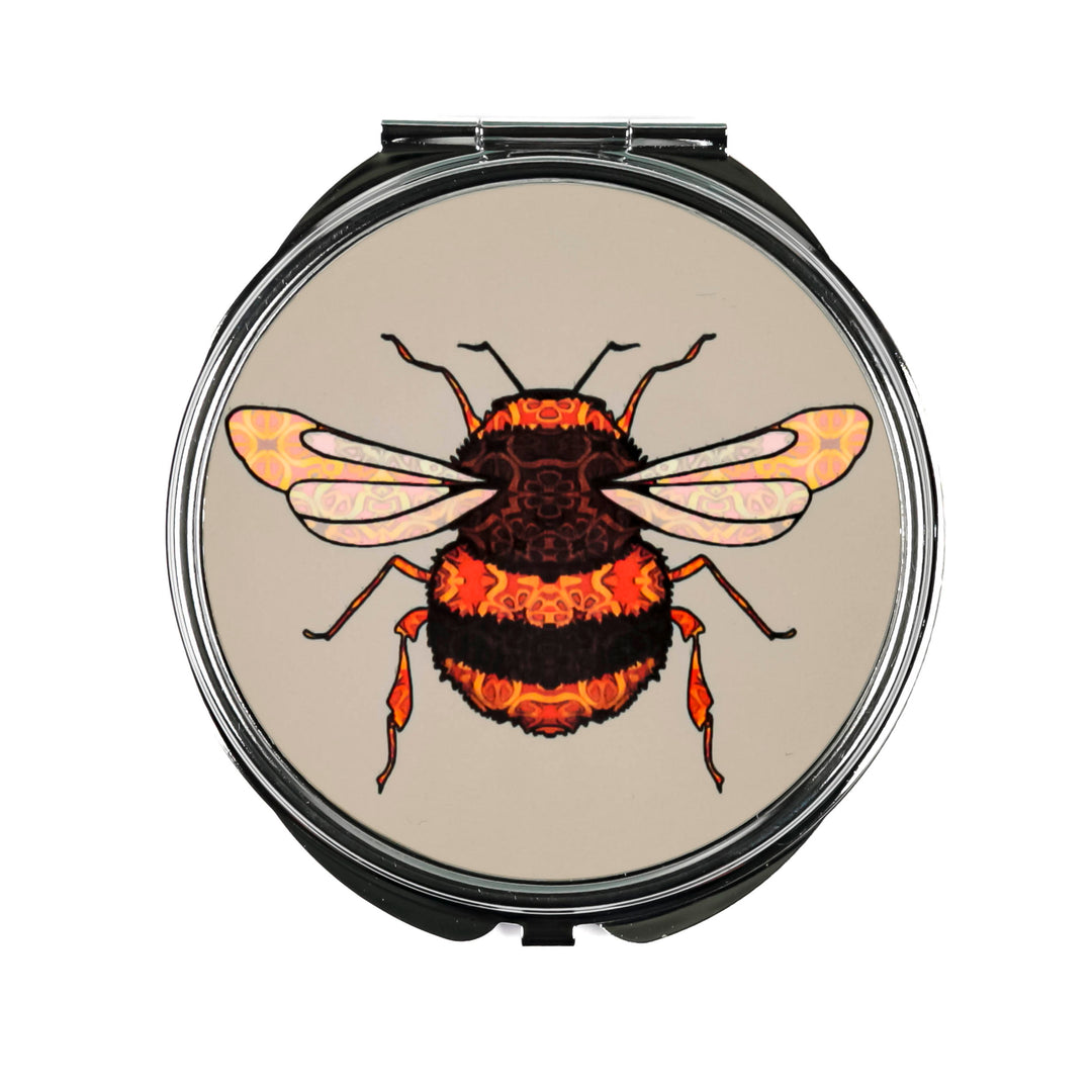 Bumblebee Compact Folding Mirror and Lens Cloth