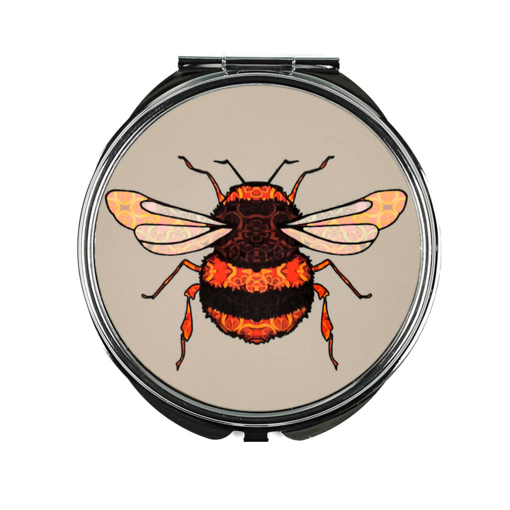 Bumblebee Compact Folding Mirror and Lens Cloth