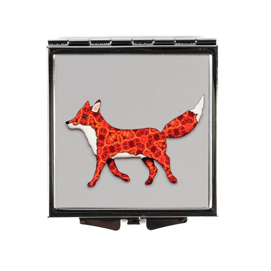 Red Fox Folding Mirror and Lens Cloth