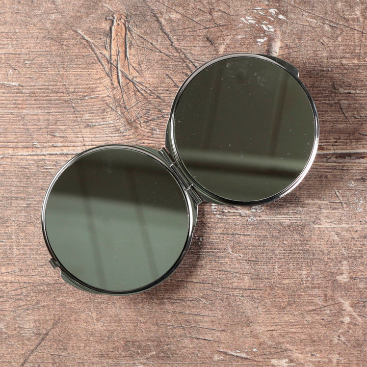 Compact Folding Mirror - Seedheads