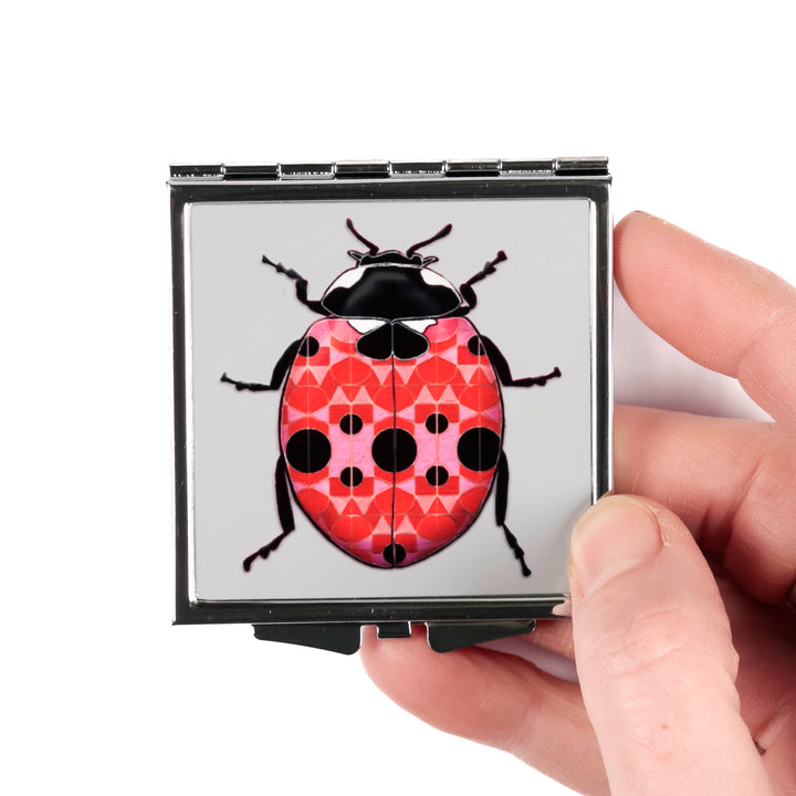 Ladybird Compact Folding Mirror