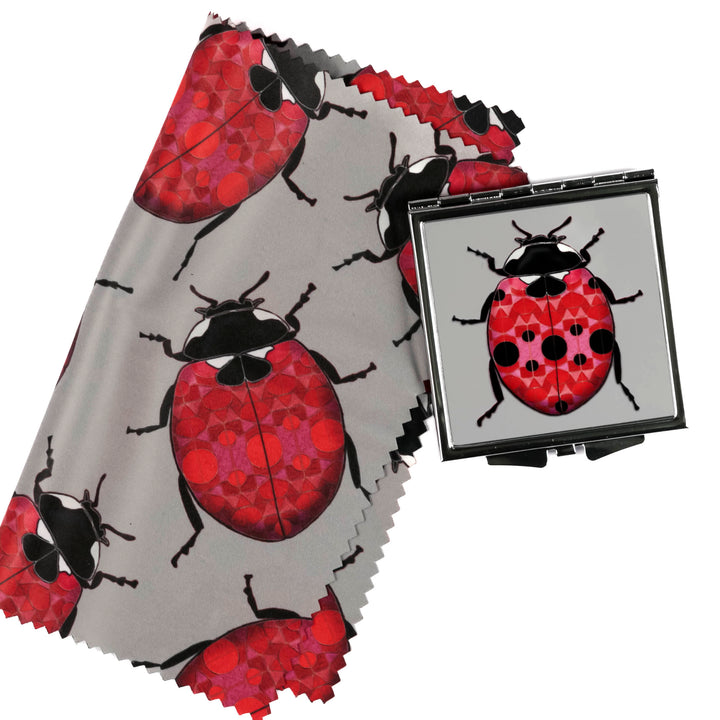Ladybird Compact Folding Mirror